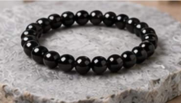 BLACK OBSIDIAN BRACELET